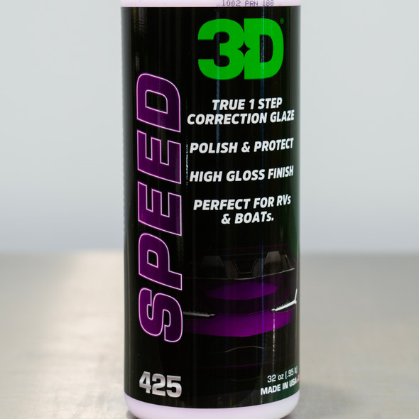 3D Speed All in One Correction Glaze 32oz | One Step Polish & Protection