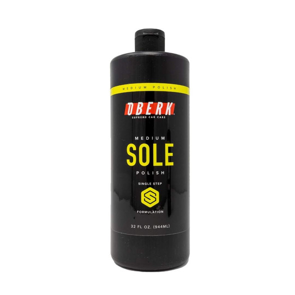 The Clean Garage Oberk Supreme Sole Medium Polish 32oz | One Single Step Formulation
