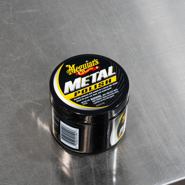 The Clean Garage | Meguiars Metal Polish 6oz | Aluminum and Chrome Polish
