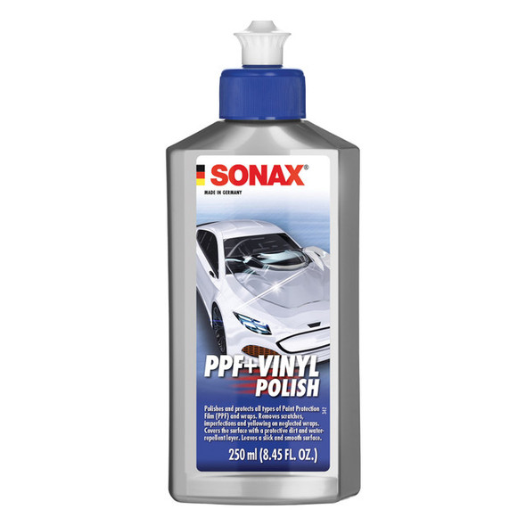 Sonax PPF & Vinyl Polish 250ml | For Wraps and Protective Films | The Clean Garage