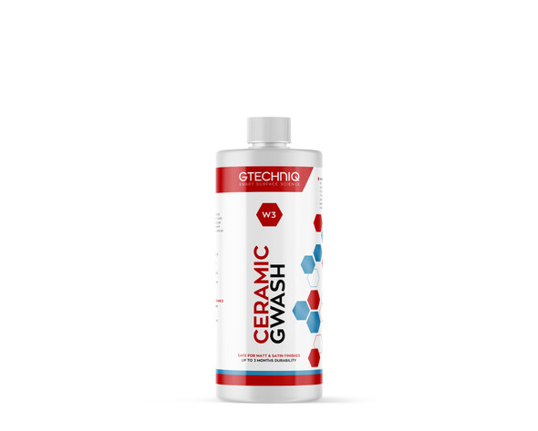 The Clean Garage Gtechniq W3 Ceramic GWash 500ml | Car Wash Shampoo With Ceramic