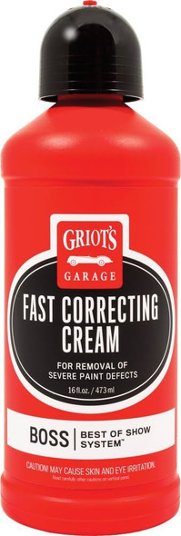 Griot's Garage Fast Correcting Cream 16oz | Severe Defect Removal