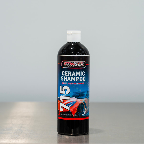Stinger 715 Ceramic Shampoo 16oz | PH Neutral Soap with SIO2