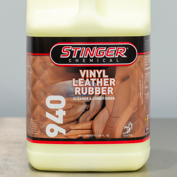 Stinger 940 Leather And Vinyl Cleaner Conditioner 1 Gallon