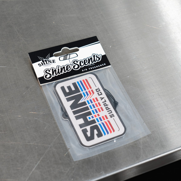 Shine Supply Air Freshener | Retro Mirror Design | Barber Shop Scent | The Clean Garage