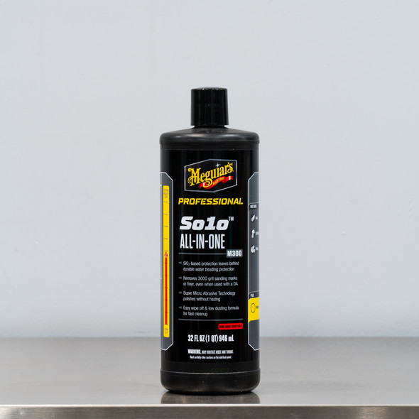 Meguiars M300 So1o All In One Polish 32oz | M30032 with SiO2 The Clean Garage