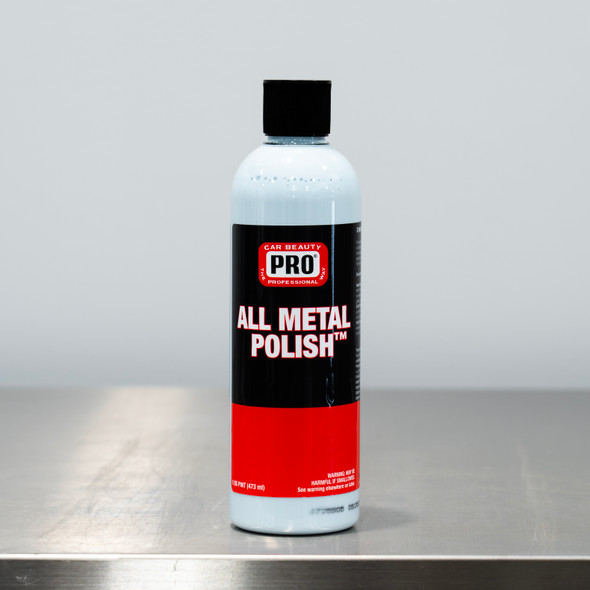 PRO All Metal Polish 16oz | Clean Polish & Protect Clean Garage