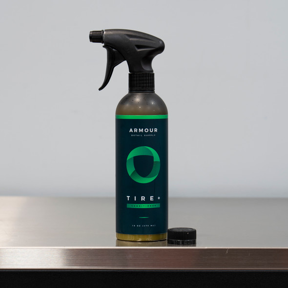 The Clean Garage | Armour Detail Supply Tire+ 16oz | Water Based Tire Conditioner Dressing