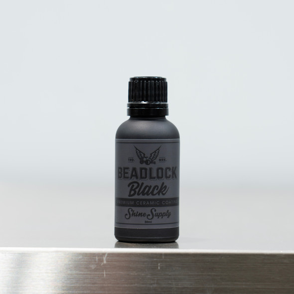 Shine Supply Beadlock Black 30ml Kit | Premium Ceramic Paint Coating