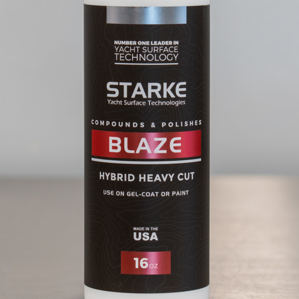Starke Blaze Hybrid Heavy Cut Compound 16oz | Marine Gel Coat