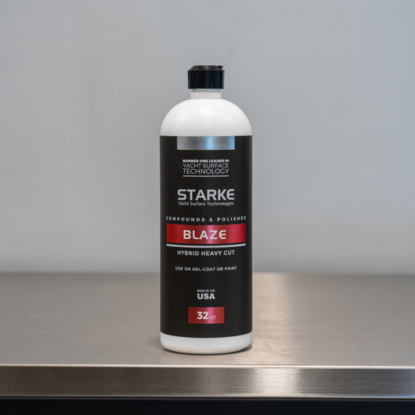 Starke Blaze Hybrid Heavy Cut Compound 32oz | Marine Gel Coat | The Clean Garage