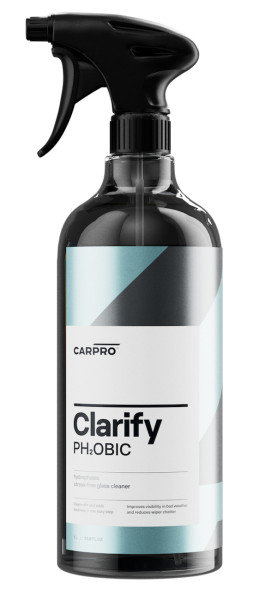 CarPro Clarify PH2OBIC 1 Liter | Glass Cleaner and Sealant | The Clean Garage