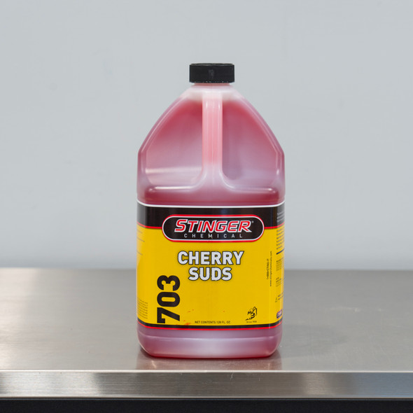 Stinger 703 Cherry Suds 1 Gallon | PH Neutral Thick Foaming Soap The Clean Garage