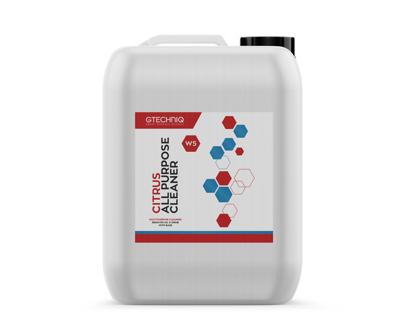 Gtechniq Citrus All Purpose Cleaner 5 Liter | W5 APC 169OZ | The Clean Garage