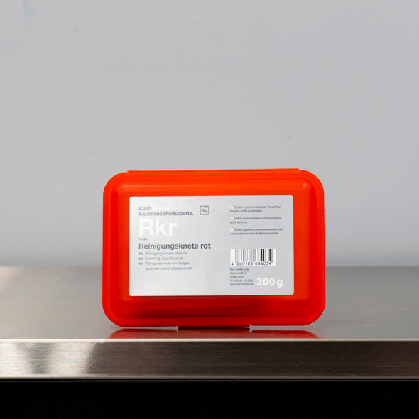 Koch Chemie Clay Bar Red | Abrasive 200 gram | The Clean Garage