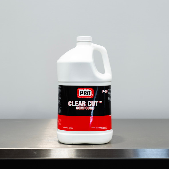 PRO Clear Cut Compound 1 Gallon | Medium Cut | Clean Garage
