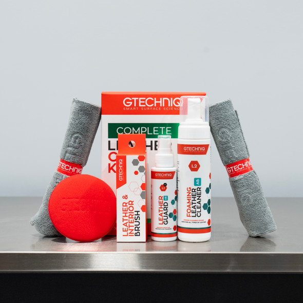 Gtechniq Complete Leather Car Kit | Cleaner and Guard The Clean Garage