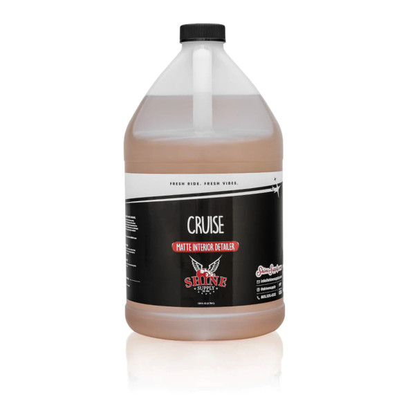 Shine Supply Cruise 1 Gallon | Matte Interior Detailer | The Clean Garage