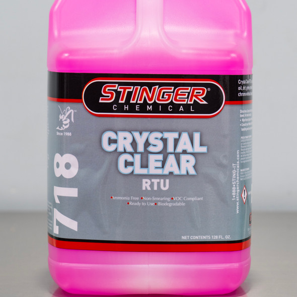 Stinger Crystal Clear 1 Gallon | RTU Glass Cleaner