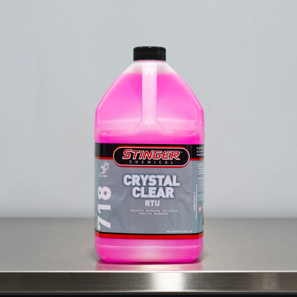 Stinger Crystal Clear 1 Gallon | RTU Glass Cleaner | The Clean Garage