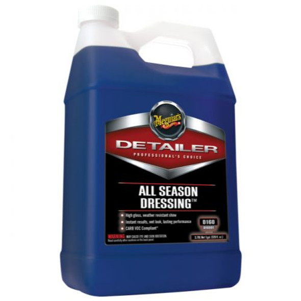 The Clean Garage Meguiars D160 All Season Dressing 1 Gallon | Tire Trim Shine D16001