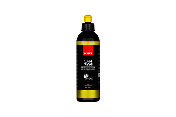 The Clean Garage Rupes DA Fine Polishing Compound 250ml | 8.5oz Yellow