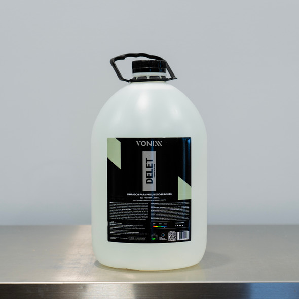 Clean Garage | Vonixx Delet Tire and Rubber Cleaner 5 Liter | 169oz