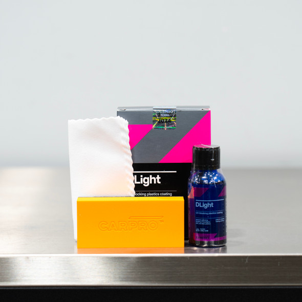 Cquartz Dlight 30ml Kit | Carpro Anti-UV Plastic PPF & Headlight Coating