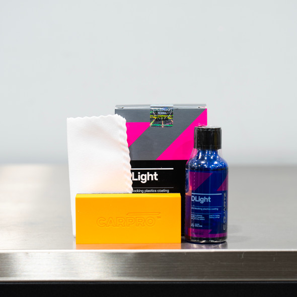 Cquartz Dlight 50ml Kit | Carpro Anti-UV Plastic PPF & Headlight Coating