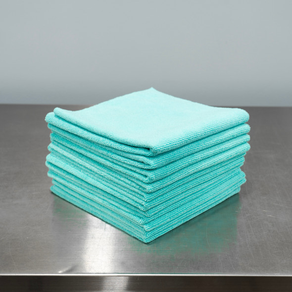 The Clean Garage | Do It All Microfiber Towel | Mint Green | 10 Pack