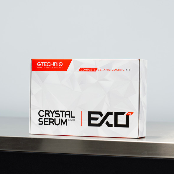 Gtechniq Crystal Serum Light & EXO v5 Combo | 50ml | 2 Step Ceramic Coating Kit The Clean Garage
