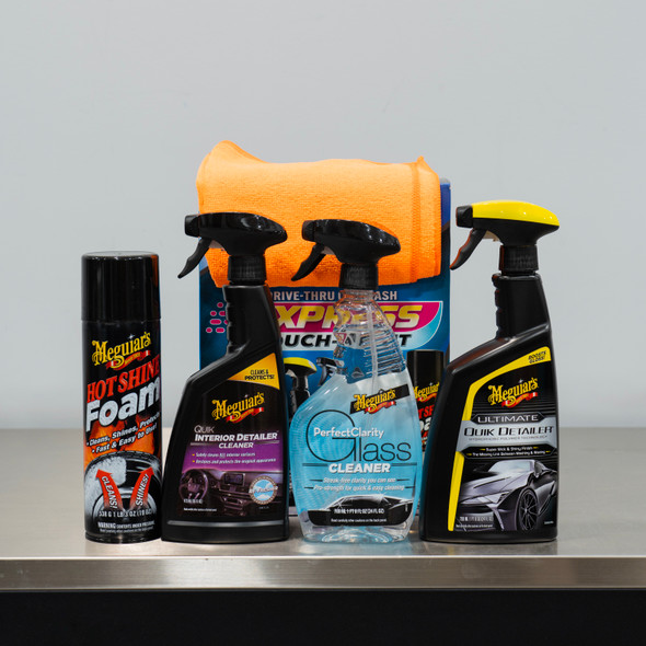 Meguiars Express Touch Up Detailing Kit | After Car Wash Kit | The Clean Garage