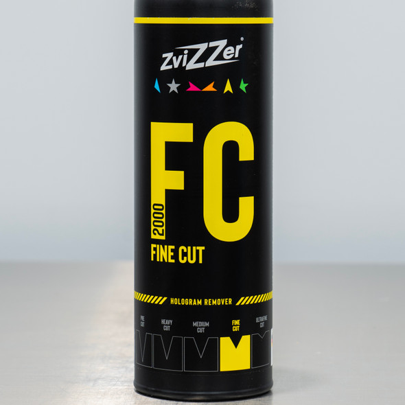 ZviZZer FC 2000 Fine Cut 750ml | Hologram Remover Polish Yellow 25.36oz