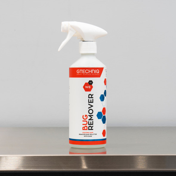 Gtechniq W8 Bug Remover 500ml | Insect Removal Spray V2  The Clean Garage