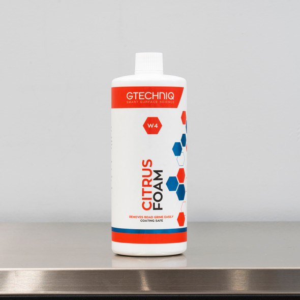 The Clean Garage Gtechniq W4 Citrus Foam 1 Liter | Pre-Wash Snow Foam 1000ml