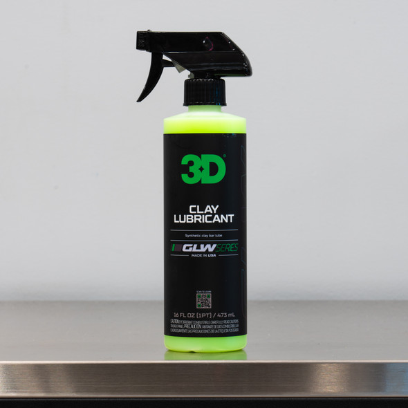 3D GLW Series Clay Lubricant 16oz | Synthetic Clay Bar Lube