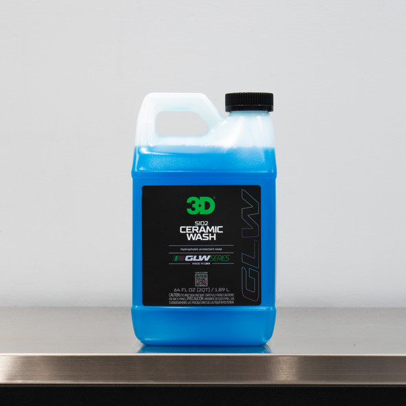 3D GLW Series SI02 Ceramic Wash 64oz | Ceramic Infused Soap The Clean Garage
