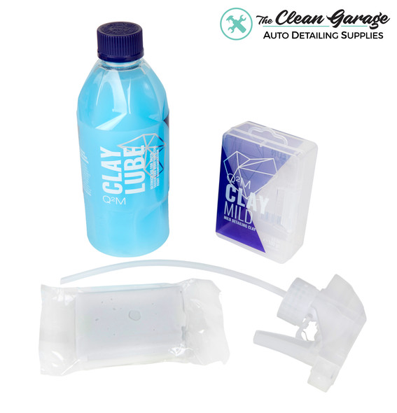 The Clean Garage Gyeon Q2M Clay Bar & Lube Kit | Paint Decon Combo