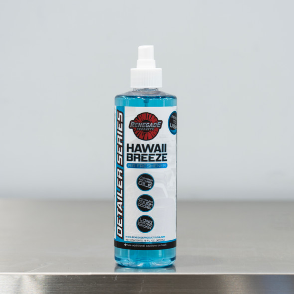 Renegade Detailer Series Air Freshener Spray | Hawaii Breeze Scent 16oz | The Clean Garage