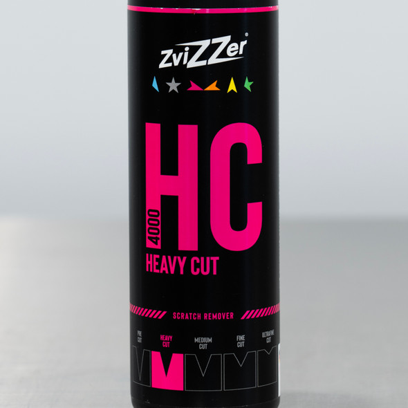 ZviZZer HC 4000 Heavy Cut 250ml | Cutting Compound Red 8.45oz