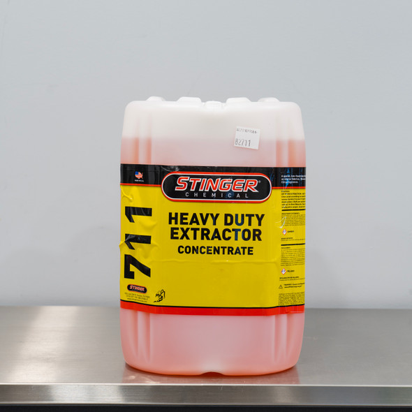Stinger 711 Heavy Duty Extractor Shampoo 5 Gallon | Concentrate | The Clean Garage
