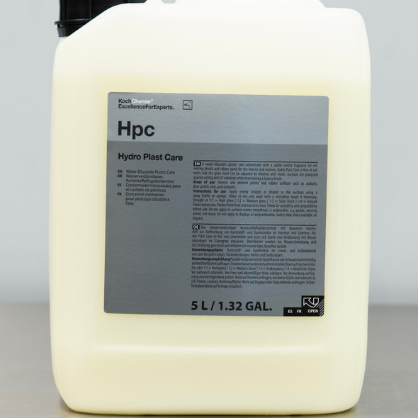 Koch Chemie Hydro Plast Care 5 Liter | Plastic & Rubber Dressing Concentrate