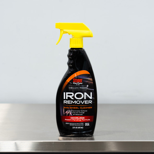 Stoner Iron Remover and Wheel Cleaner 22oz | Odorless Decon Spray The Clean Garage