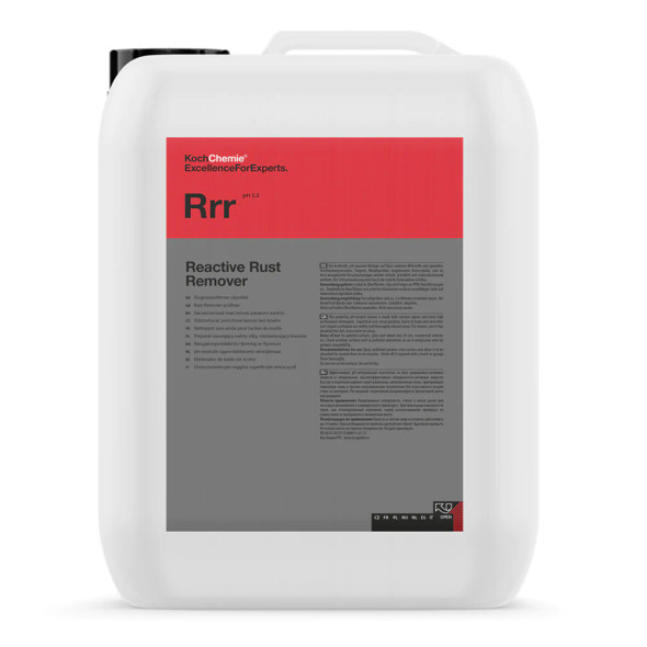 Koch Chemie Reactive Rust Remover 5 Liter | RRR Iron Fallout Remover | The Clean Garaage