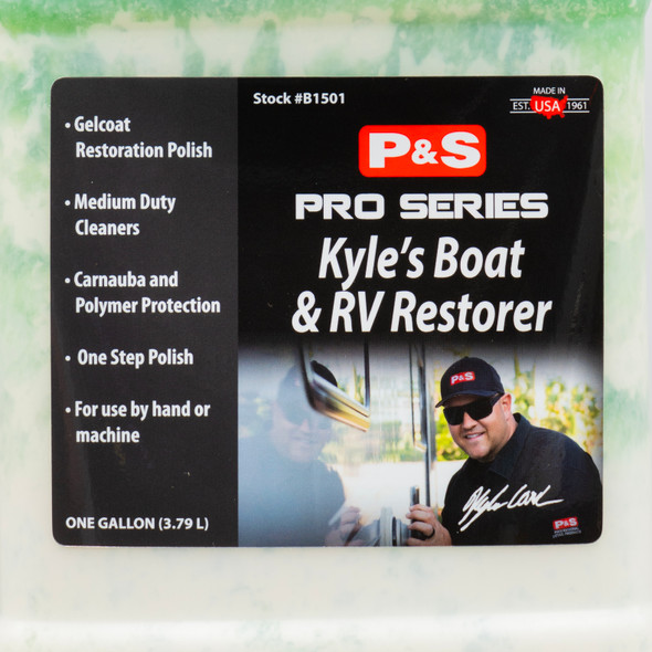 P&S Kyle’s Boat & RV Restorer 1 Gallon | Marine One Step Compound Polish