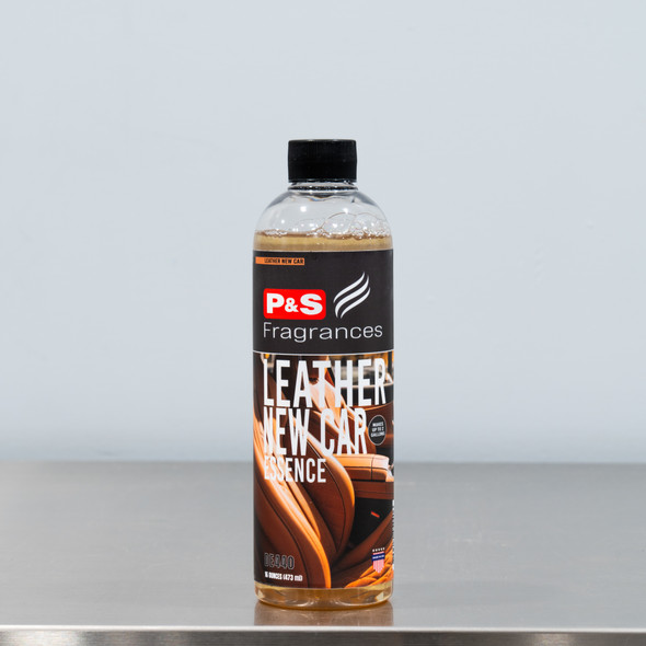 P&S Fragrances Leather New Car Essence 16oz | Concentrated Clean Garage
