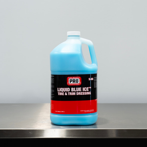 PRO Liquid Blue Ice Dressing 1 Gallon | Water Based Tire & Trim Shine | The Clean Garage