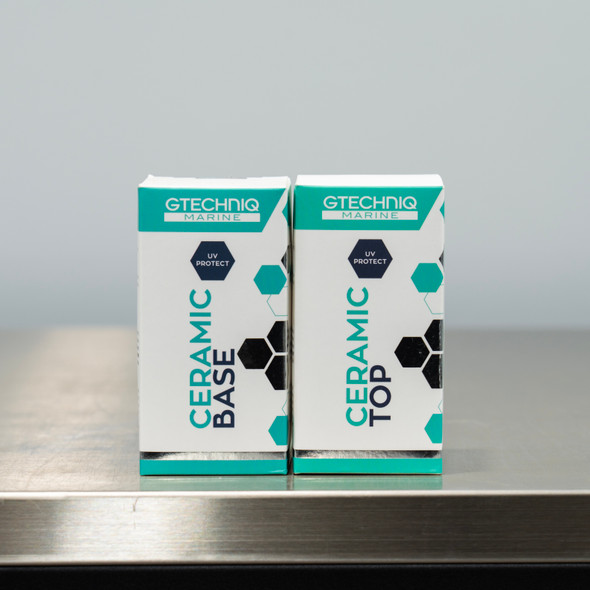 The Clean Garage Gtechniq Marine Ceramic Coating Combo | 50ml Base & Top Coat