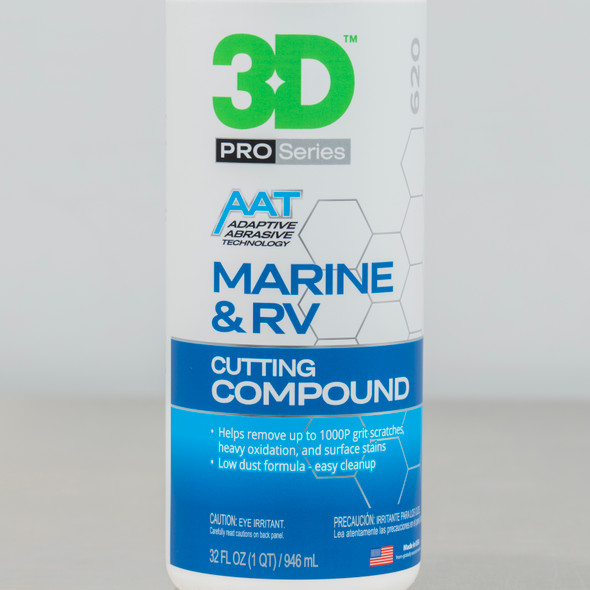 3D AAT 620 Marine and RV Cutting Compound 32oz