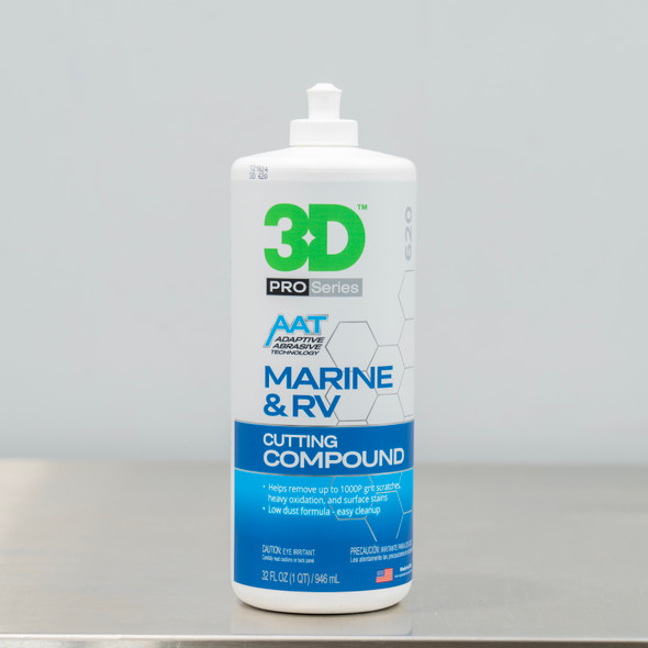 3D AAT 620 Marine and RV Cutting Compound 32oz